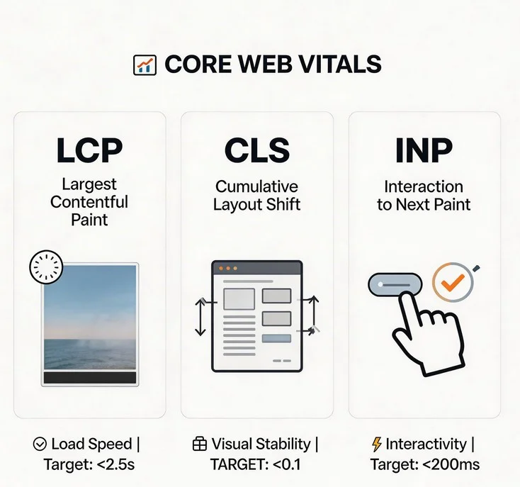 Core Web Vitals: guía completa para mejorar tu puntuación en 2026